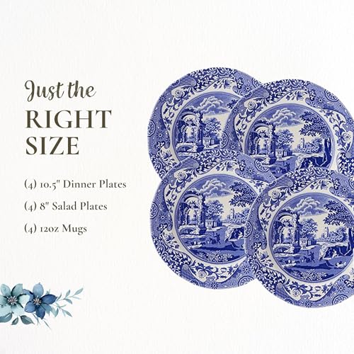 【8枚セット】美品！Spode Blue Italian 青白い風景画 大皿 楽天市場】【P10倍・クーポン】スポード ブルーイタリアン